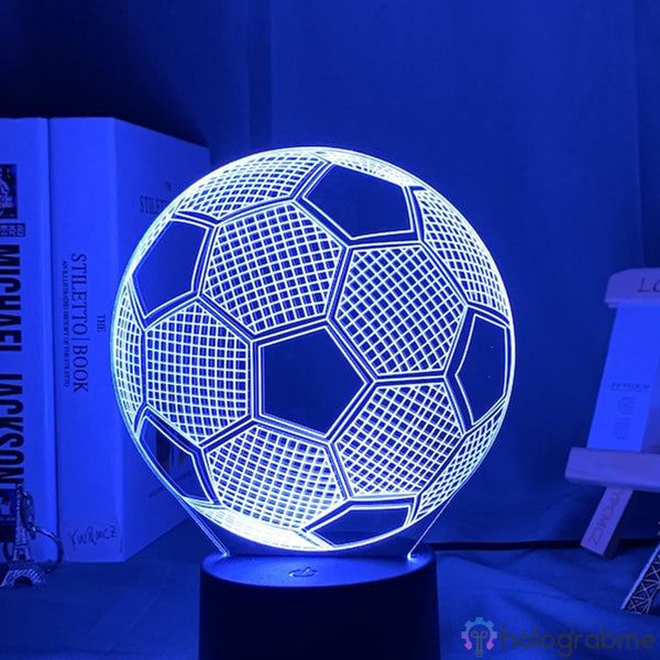Lampe 3D Ballon Foot – Le monde des lampes
