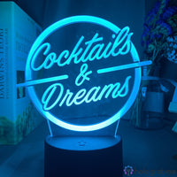 Lampe d'Ambiance Bar à Cocktails