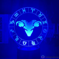 Lampe Signe Astrologique Bélier
