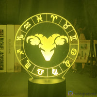Lampe Signe Astrologique Bélier