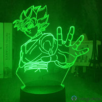 Lampe Dragon Ball Z Black Goku Rosé