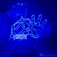 Lampe Dragon Ball Z Black Goku Rosé