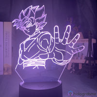 Lampe Dragon Ball Z Black Goku Rosé