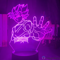 Lampe Dragon Ball Z Black Goku Rosé