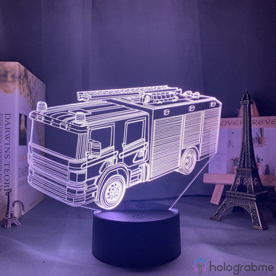 Lampe 3D Camion