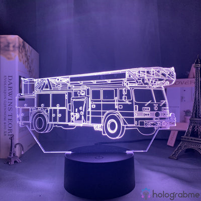 Lampe 3D Camion