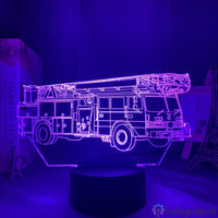 Lampe Voiture Camion de Pompier