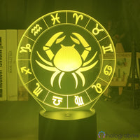 Lampe Signe Astrologique Cancer