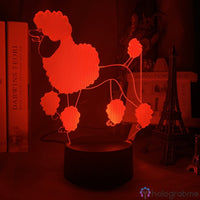 Lampe Animal Caniche Royal