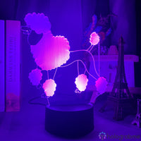 Lampe Animal Caniche Royal