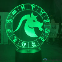 Lampe Signe Astrologique Capricorne