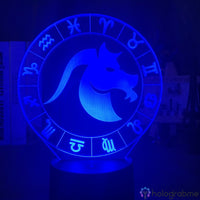 Lampe Signe Astrologique Capricorne