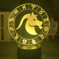 Lampe Signe Astrologique Capricorne