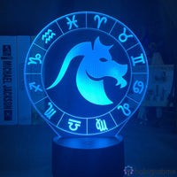 Lampe Signe Astrologique Capricorne