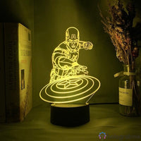 Lampe Marvel Captain America Comics