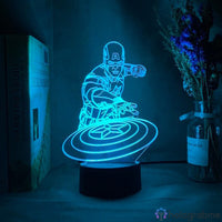 Lampe Marvel Captain America Comics