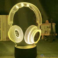 Lampe Musique Casque Audio