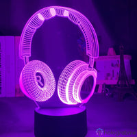 Lampe Musique Casque Audio