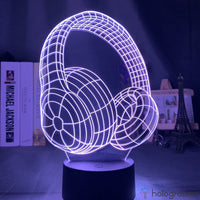 Lampe Musique Casque de Musique