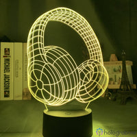 Lampe Musique Casque de Musique