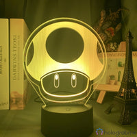 Lampe Nintendo Champignon Mario