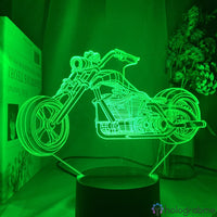 Lampe Moto Harley Davidson Chopper