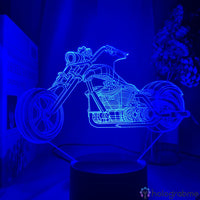 Lampe Moto Harley Davidson Chopper