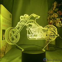 Lampe Moto Harley Davidson Chopper
