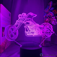 Lampe Moto Harley Davidson Chopper