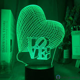 Lampe Coeur Love