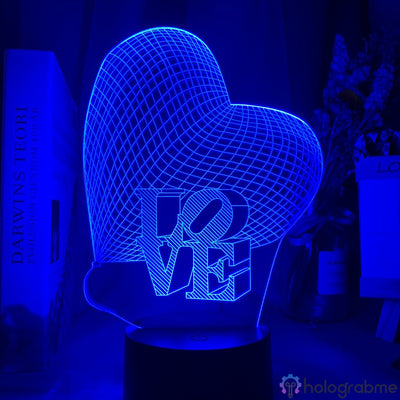 Lampe Coeur Love