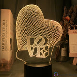 Lampe Coeur Love