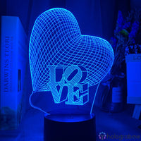 Lampe Coeur Love