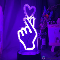 Lampe Coeur Le Cœur et sa Main