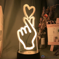 Lampe Coeur Le Cœur et sa Main