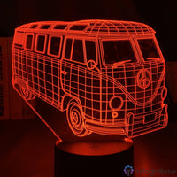 Lampe Voiture Combi VW Peace and Love