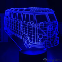 Lampe Voiture Combi VW Peace and Love