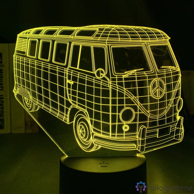 Lampe Voiture Combi VW Peace and Love