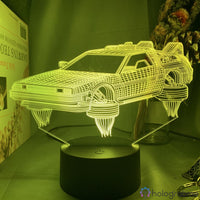 Lampe Voiture DeLorean | Retour vers le futur