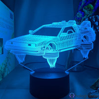 Lampe Voiture DeLorean | Retour vers le futur
