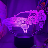 Lampe Voiture DeLorean | Retour vers le futur