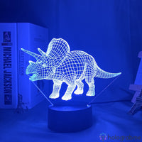Lampe Animal Dinosaure Tricératops