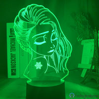Lampe Princesse Disney Elsa Reine des neiges