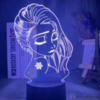 Lampe Princesse Disney Elsa Reine des neiges