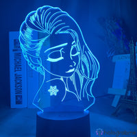 Lampe Princesse Disney Elsa Reine des neiges