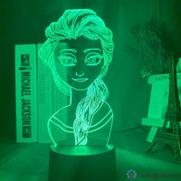Lampe Princesse Disney Elsa la Reine des neiges
