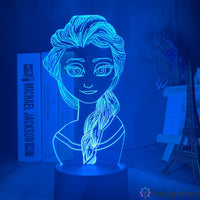 Lampe Princesse Disney Elsa la Reine des neiges