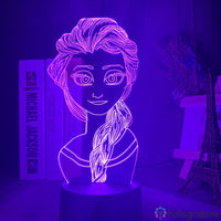 Lampe Princesse Disney Elsa la Reine des neiges
