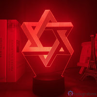 Lampe Juive Étoile de David