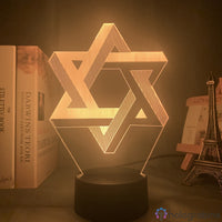 Lampe Juive Étoile de David